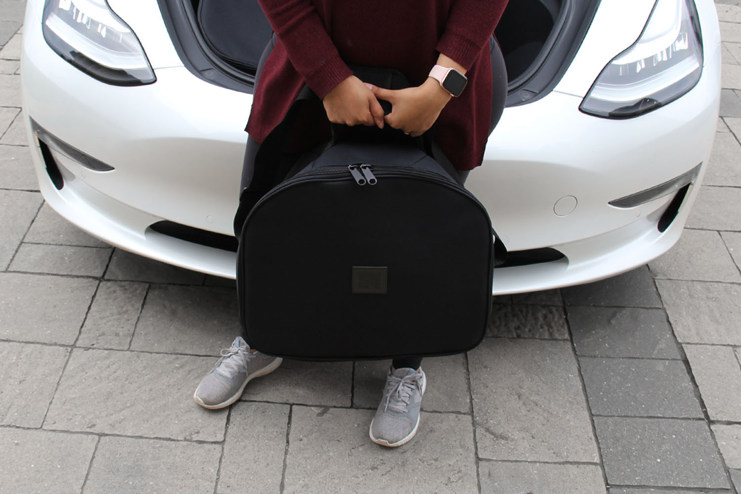 Tesla Model 3 frunk bag - two piece set – E-Mobility Shop