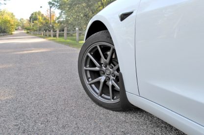Model 3 mud flaps front profile