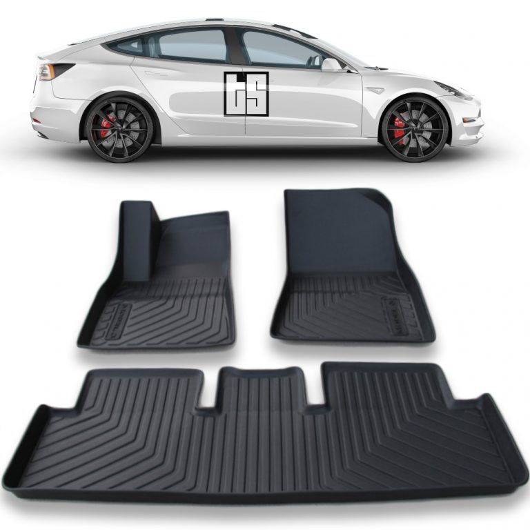 Tesla Model 3 All Weather TPE Trunk Mat Bundle - Tesla Market