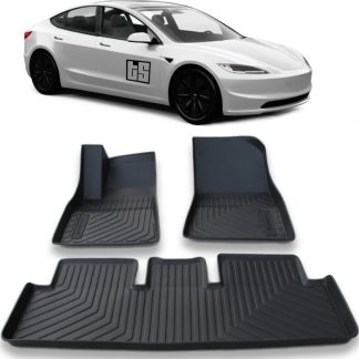 Tesloid Tesla Model 3 Floor Mats 3D Extreme Performance - 3rd Gen