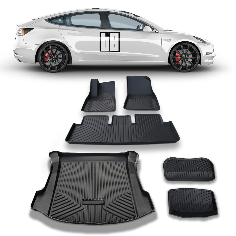 All Weather Floor Mats for Tesla Model 3