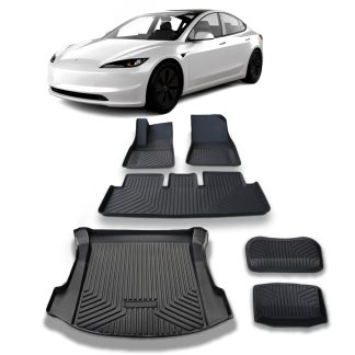 Tesla Model 3 Floor Mats Bundle