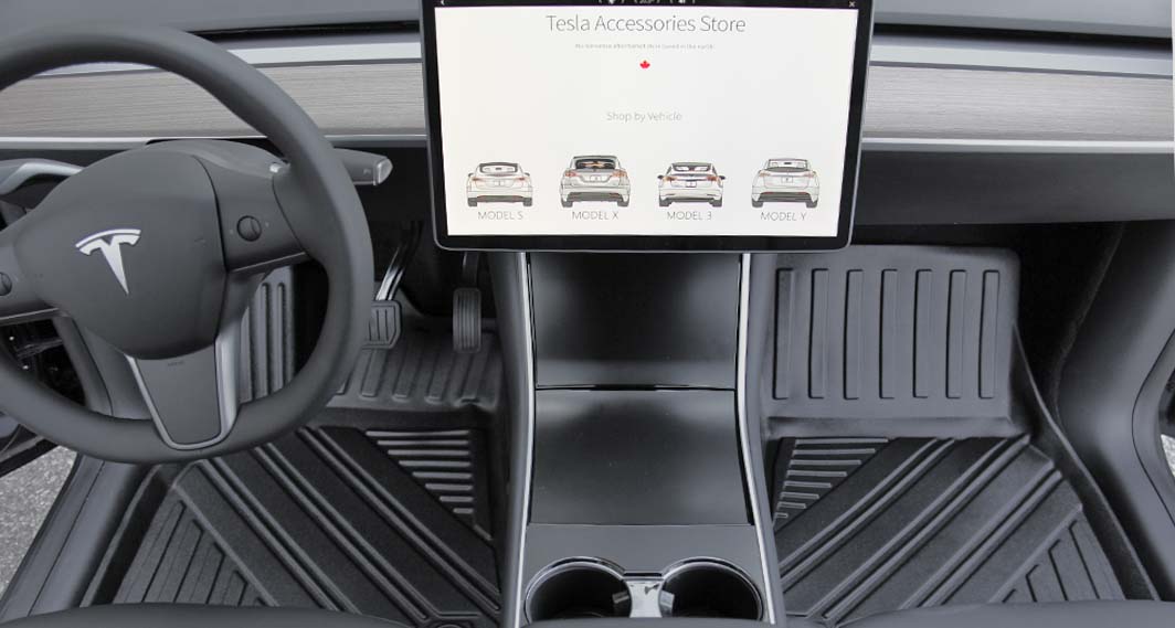 Model Y mats 3D