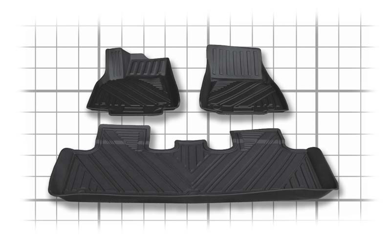 3D Floor Mats Model Y size