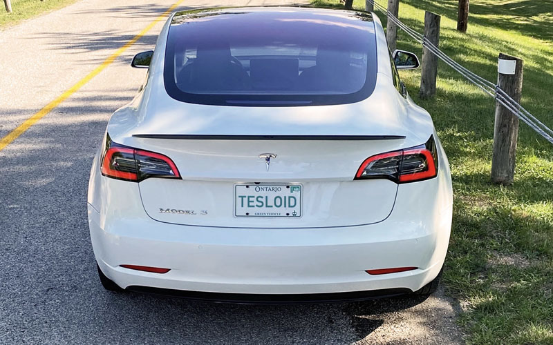 Model 3 Performance Spoiler - Genuine Carbon Fiber - Tesloid USA