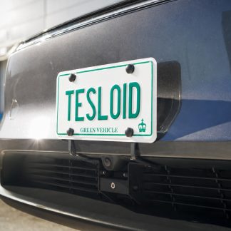 Tesla Model Y Plate Holder