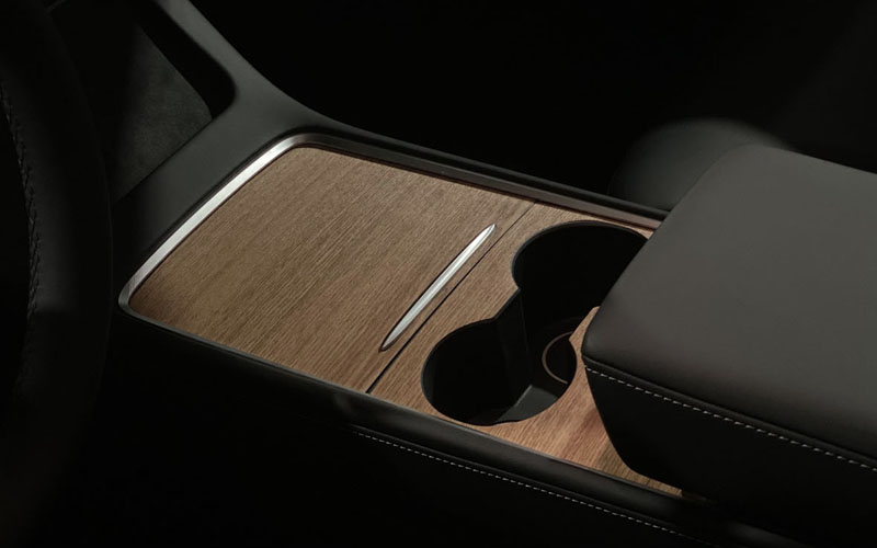 Center Console wrap wood 2021