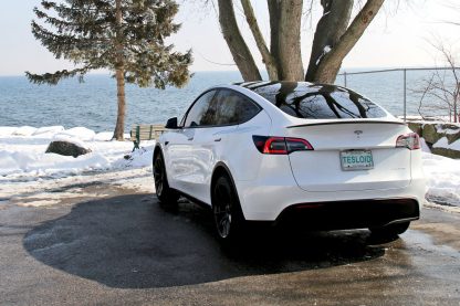 Model Y Spoiler Carbon Fiber