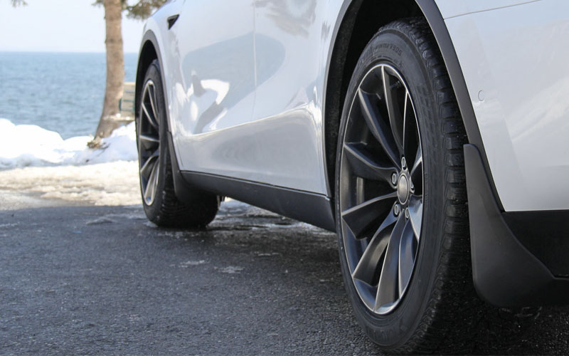 model Y mud flaps rear