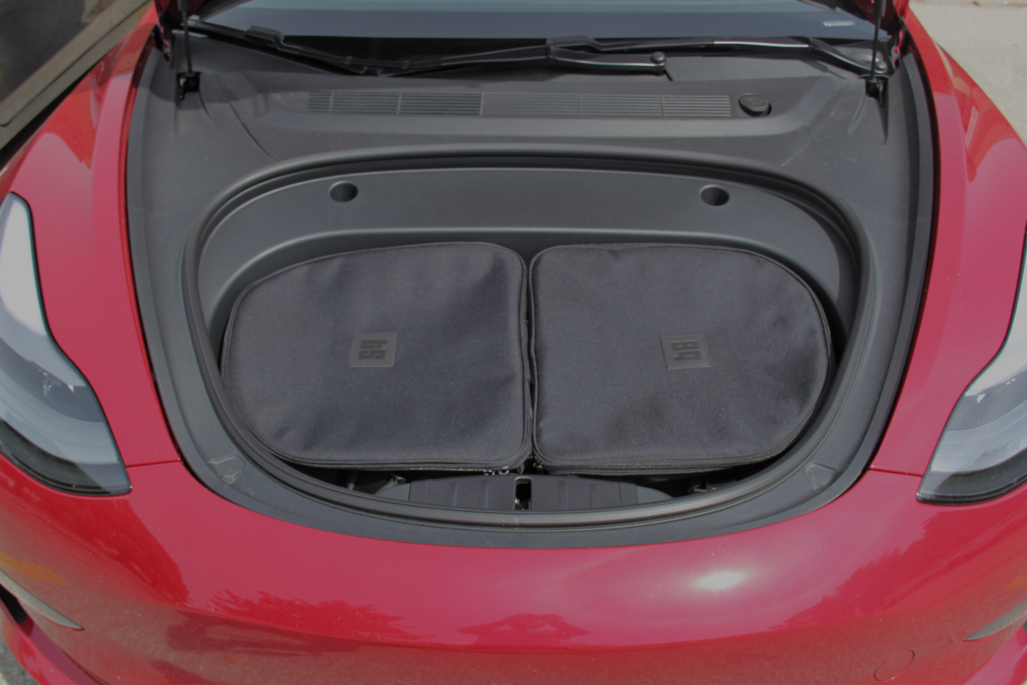 Tesla model 3 frunk luggage discount