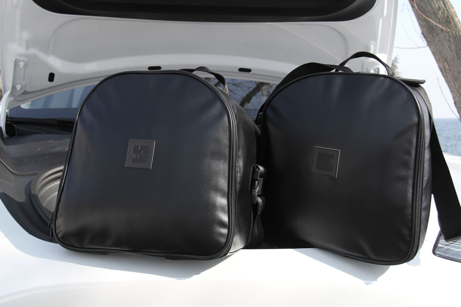Tesla Model Y Custom-Fit Frunk Luggage Bag Set (Set of 2 for Front