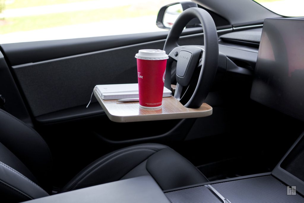 Tesla Model 3 Steering Wheel Table - Laptop/ Food