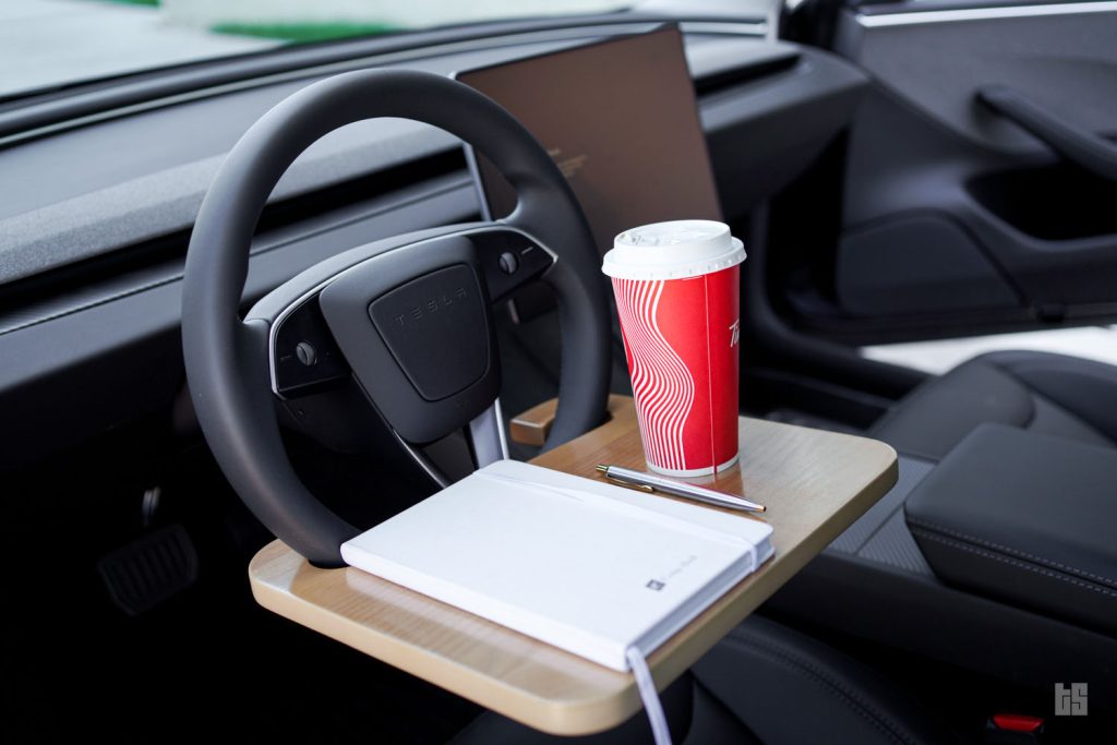 Tesla Model 3 Steering Wheel Table - Laptop/ Food