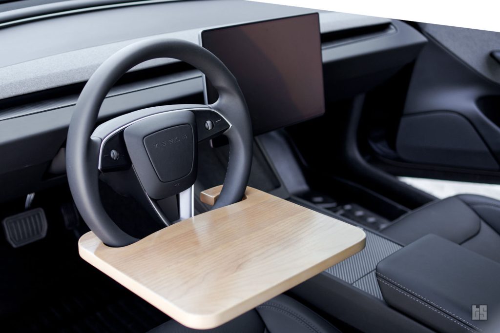 Tesla Model 3 Steering Wheel Table - Laptop/ Food