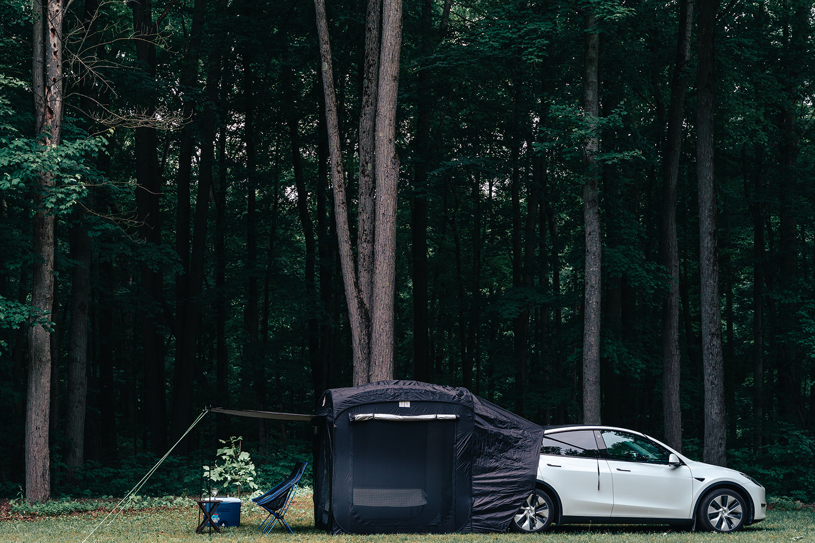 Tesla model on sale x tent