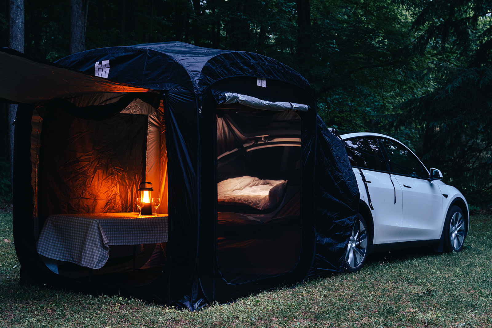 Beneden afronden hotel Het strand Model Y Camping Tent - Tesloid USA