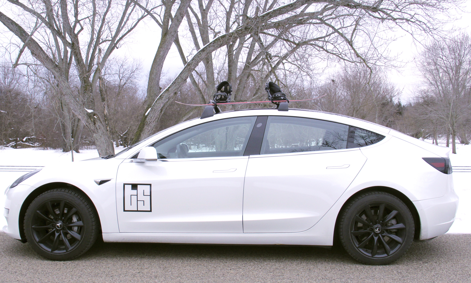 Tesla model best sale 3 kayak rack