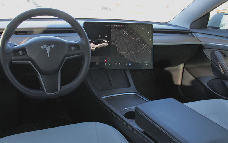 Tesla Model Y Screen Swivel