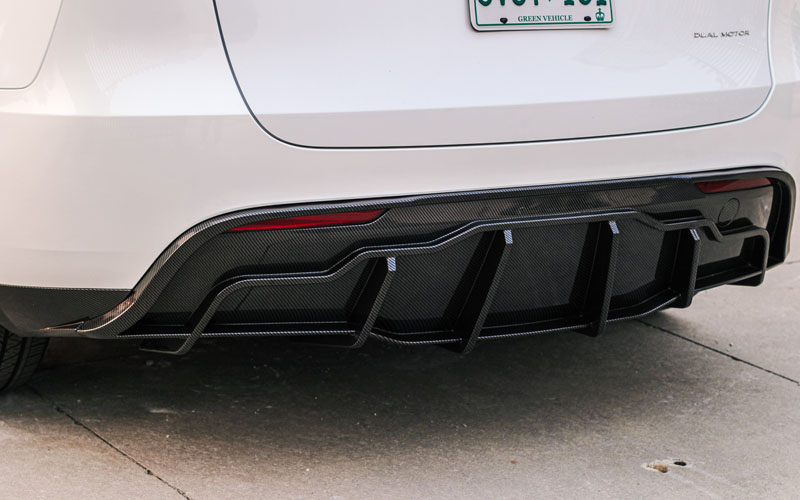 Model Y carbon fiber diffuser