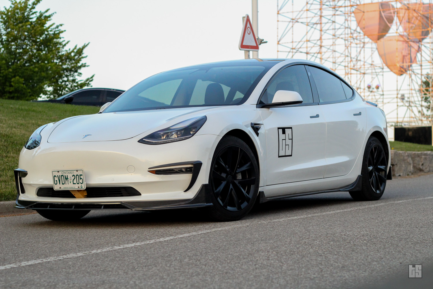 Model 3 body kit front bumper