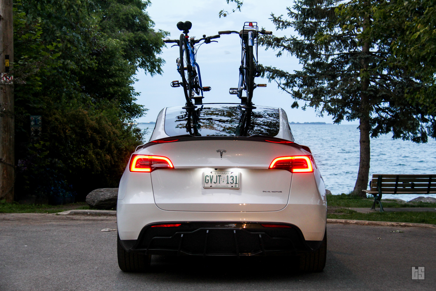 Model Y Bike Rack