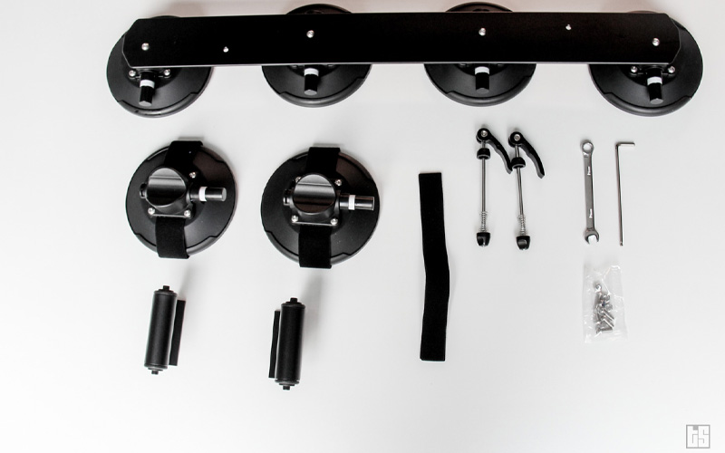 bike rack install set