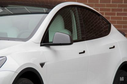 Model Y Side Mirror Covers - Carbon Fiber