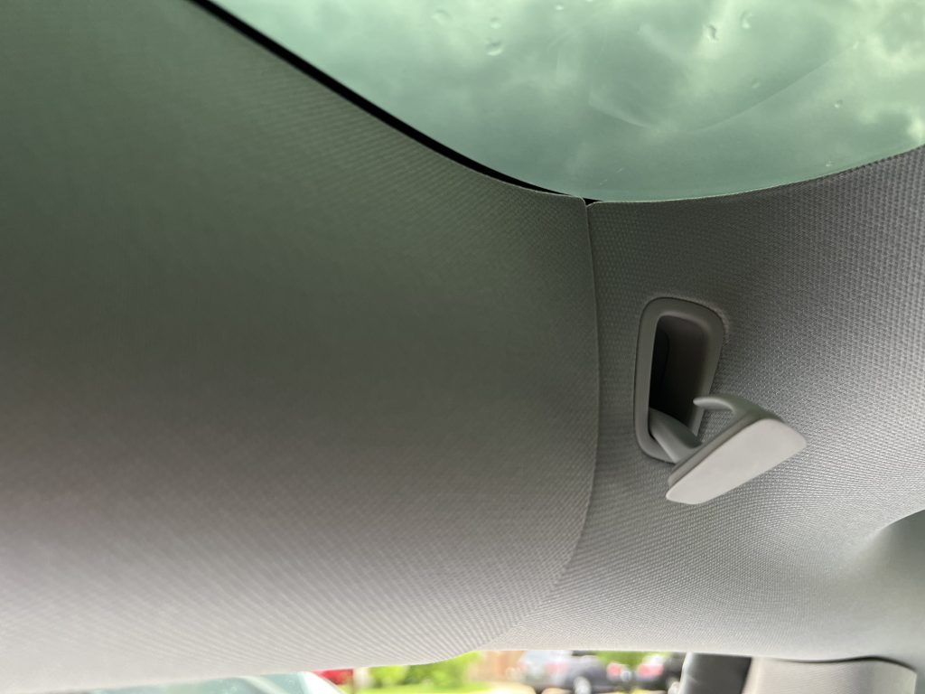 Coat Hanger in the Tesla Model 3 and Model Y