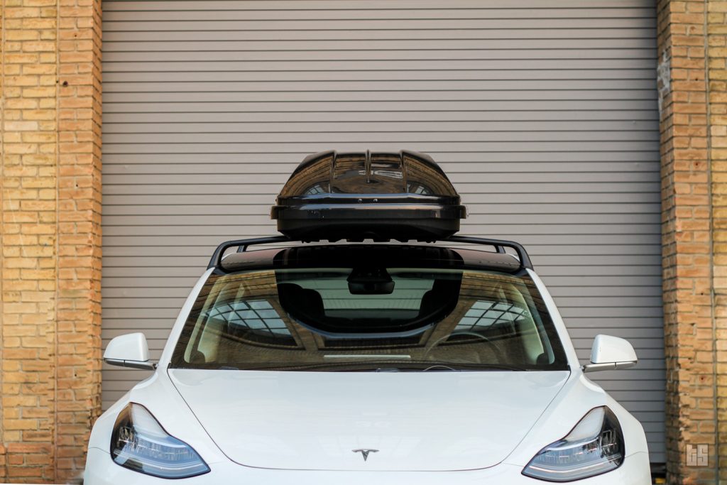 Tesla Model 3 Rooftop Cargo Box