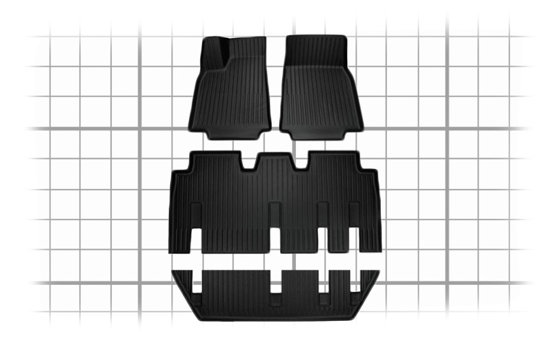 Model X Mats Dimensions