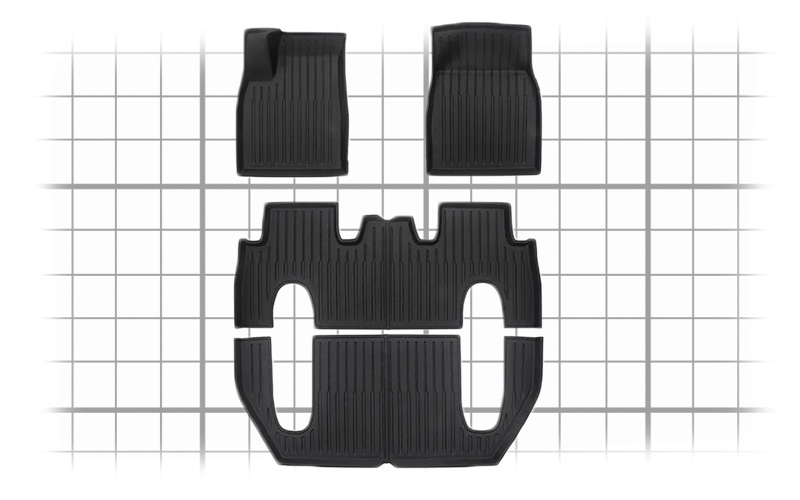 Model X Mats Dimensions