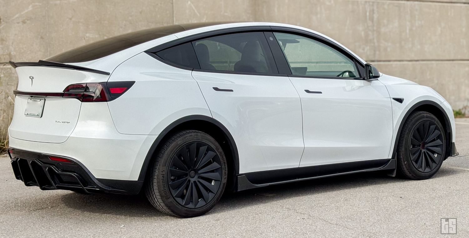 Model Y window visors fresh air