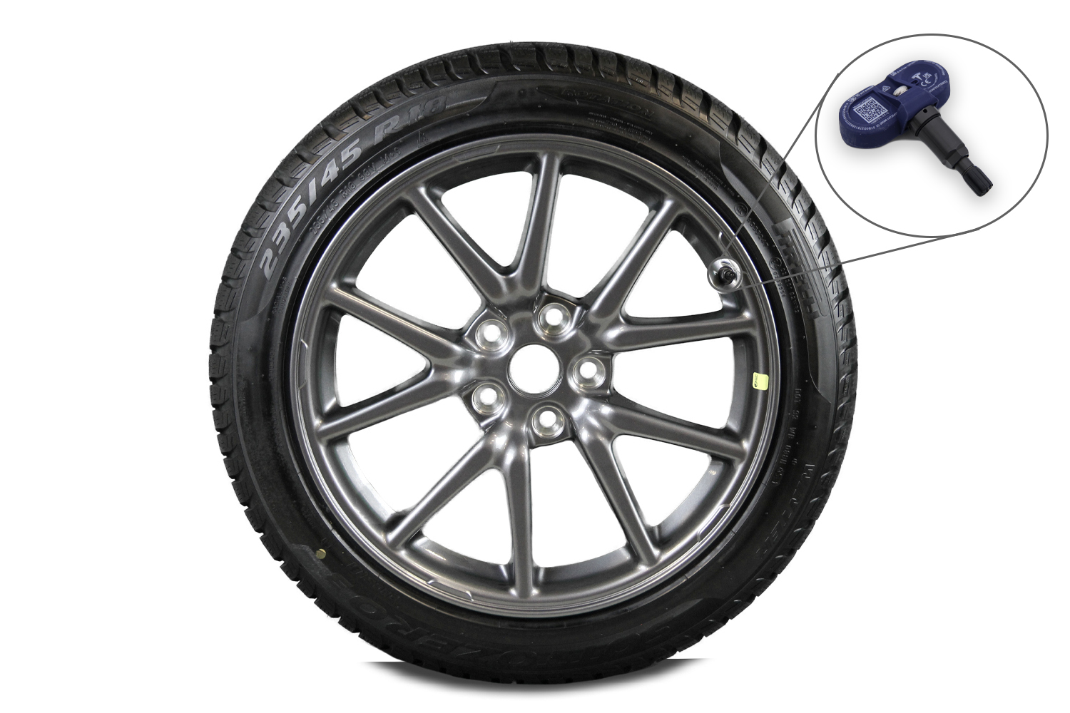 Tesla Model 3 Winter Tire Package with TPMS
