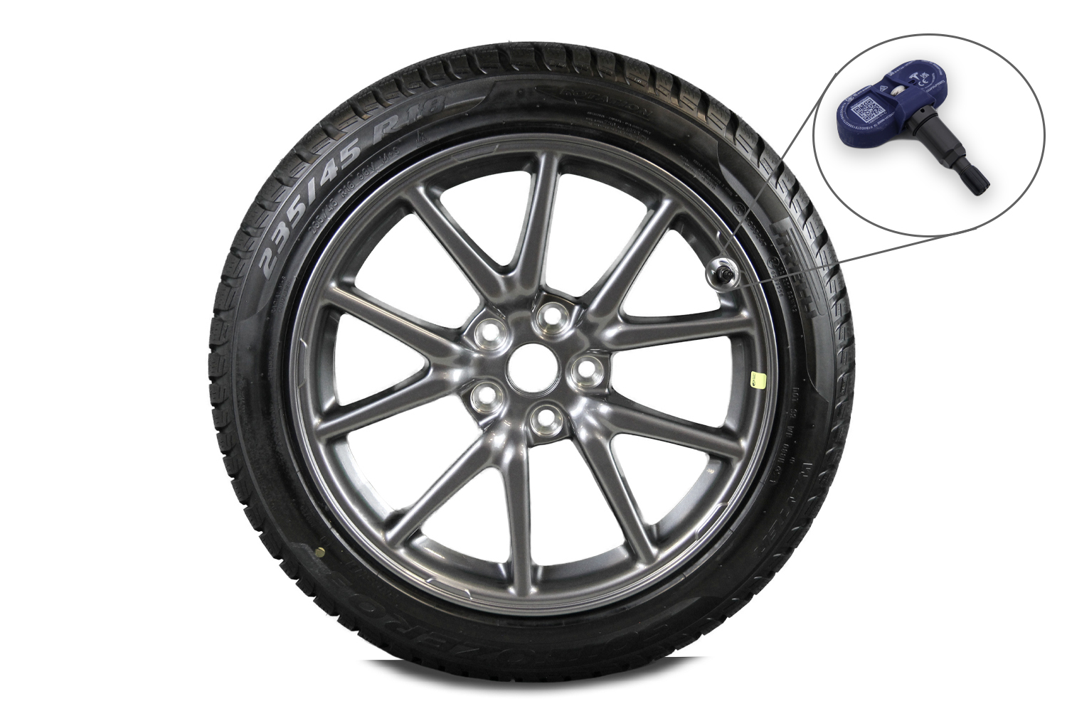 Model 3 Winter Tires Package – OEM 18″ Aero with Pirelli