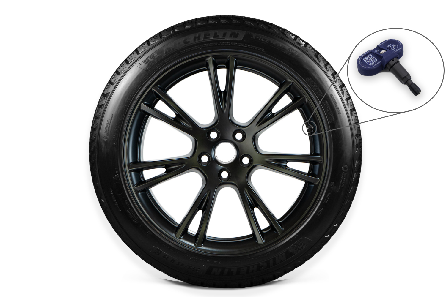 Tesla Model Y Winter Tire Package with TPMS