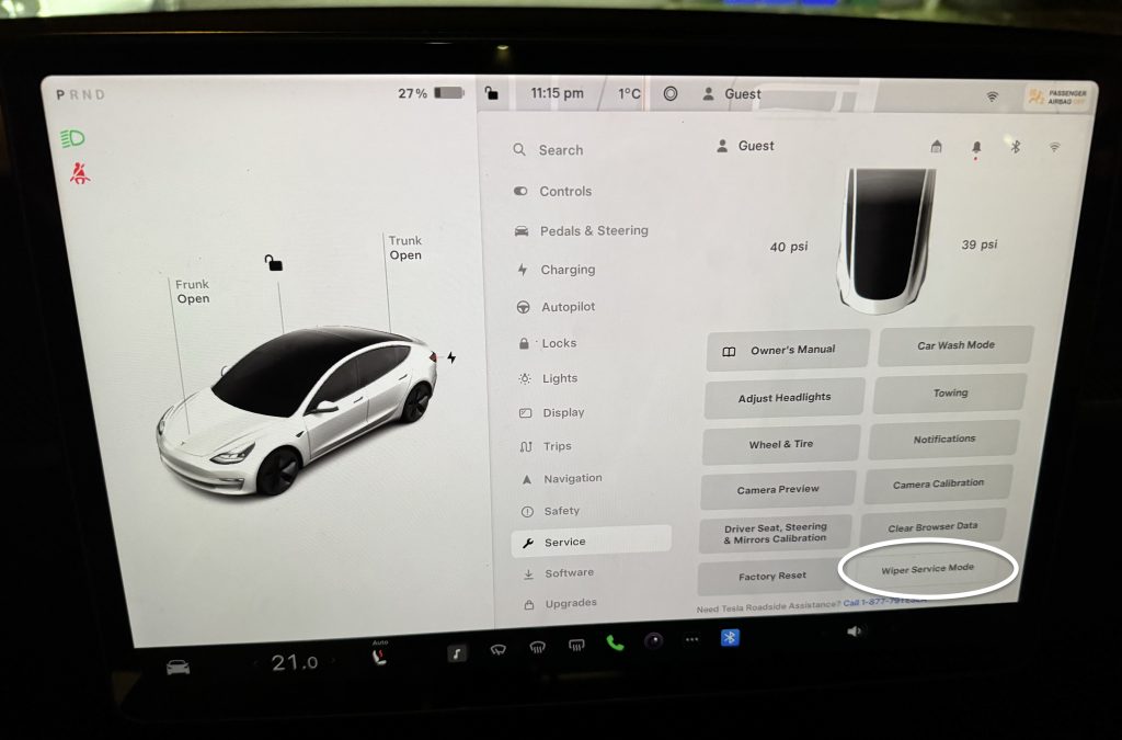How to Access Wiper Controls in a Tesla Model 3 and Model Y - Tesloid USA