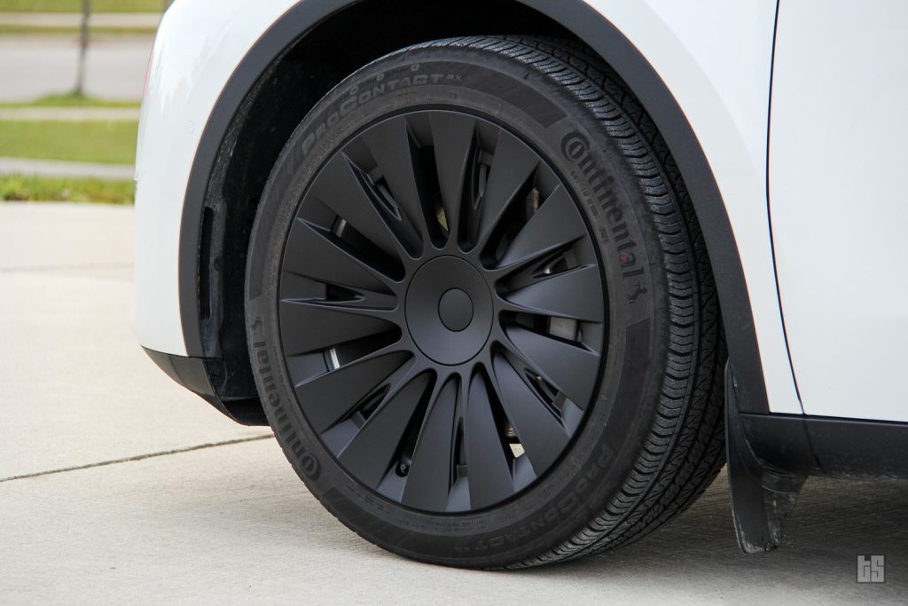 Tesloid Model Y Induction Wheel Covers