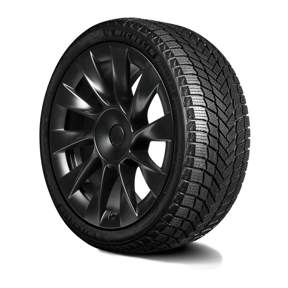 Tesla Model Y Winter Tire Package - 20" Induction Rims with Michelin X-Ice Snow Tires