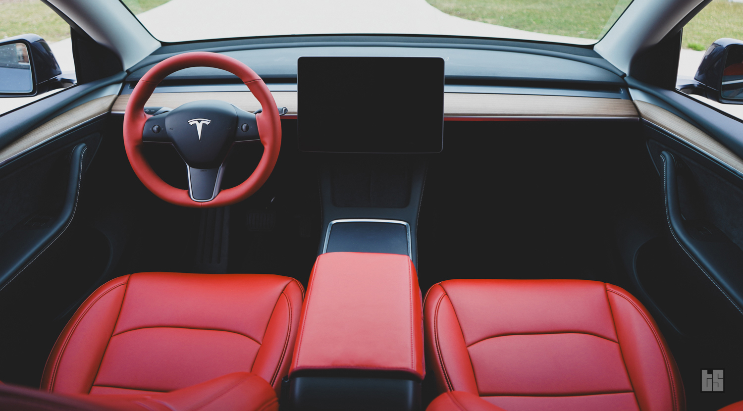 Tesla Napa leather seat covers for Tesla 3