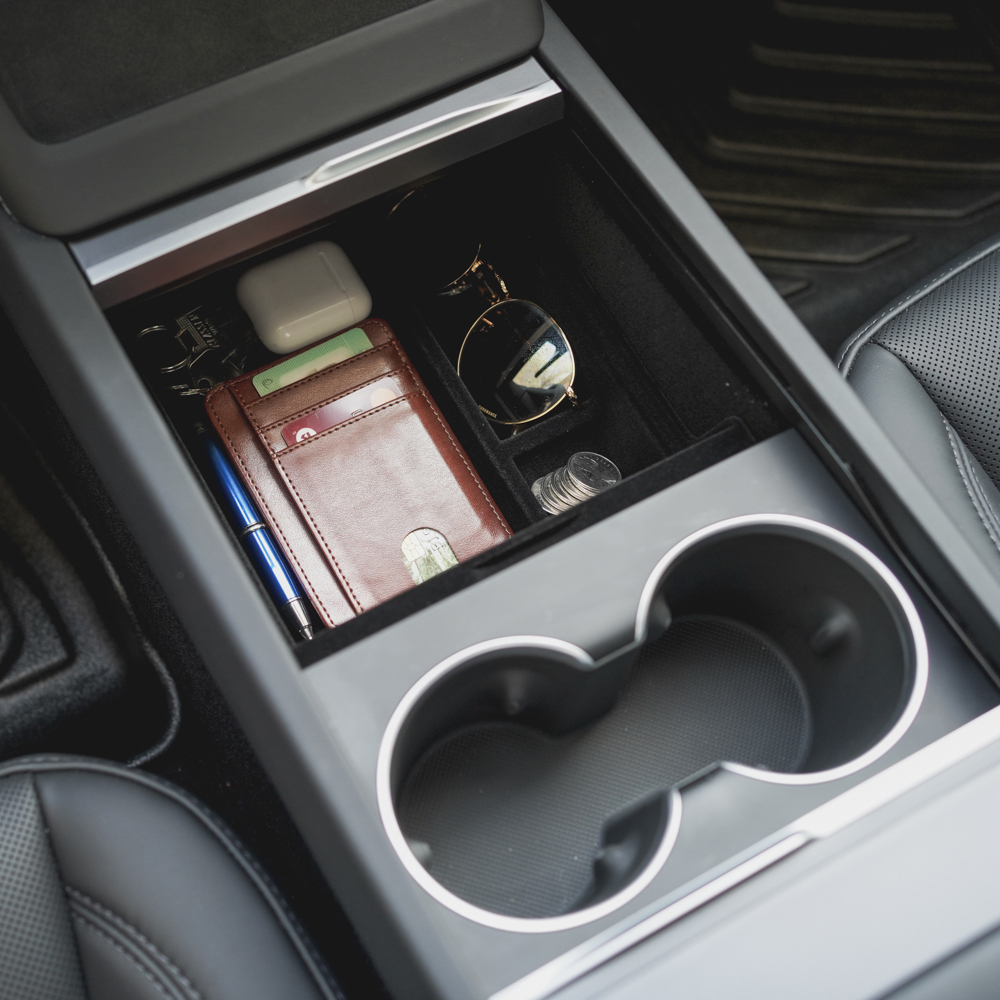 Large Center Console Organizer Drop in Place