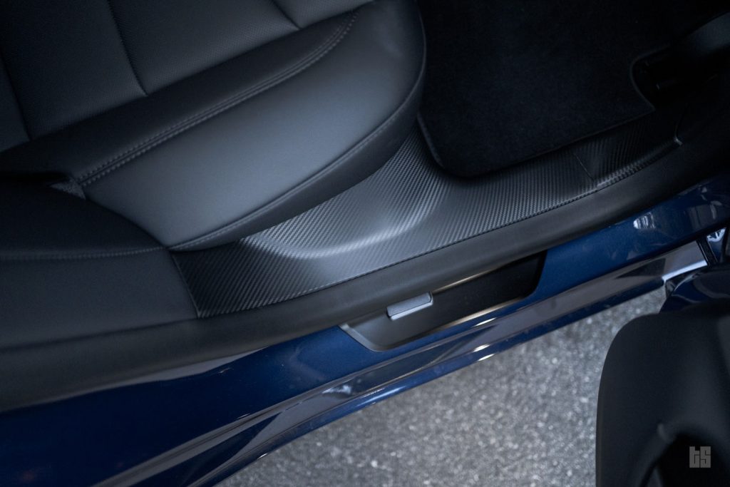 Model 3 Door Sill & Trunk Sill Guards – Carbon Fiber