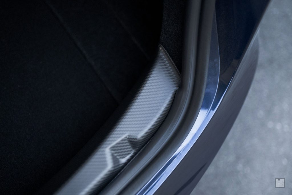 Model 3 Door Sill & Trunk Sill Guards – Carbon Fiber