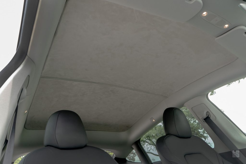 Tesla Model Y Electrostatic Roofshade