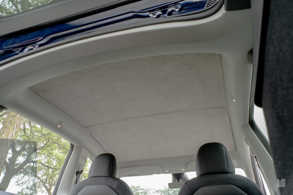 Tesla Model Y Electrostatic Roofshade