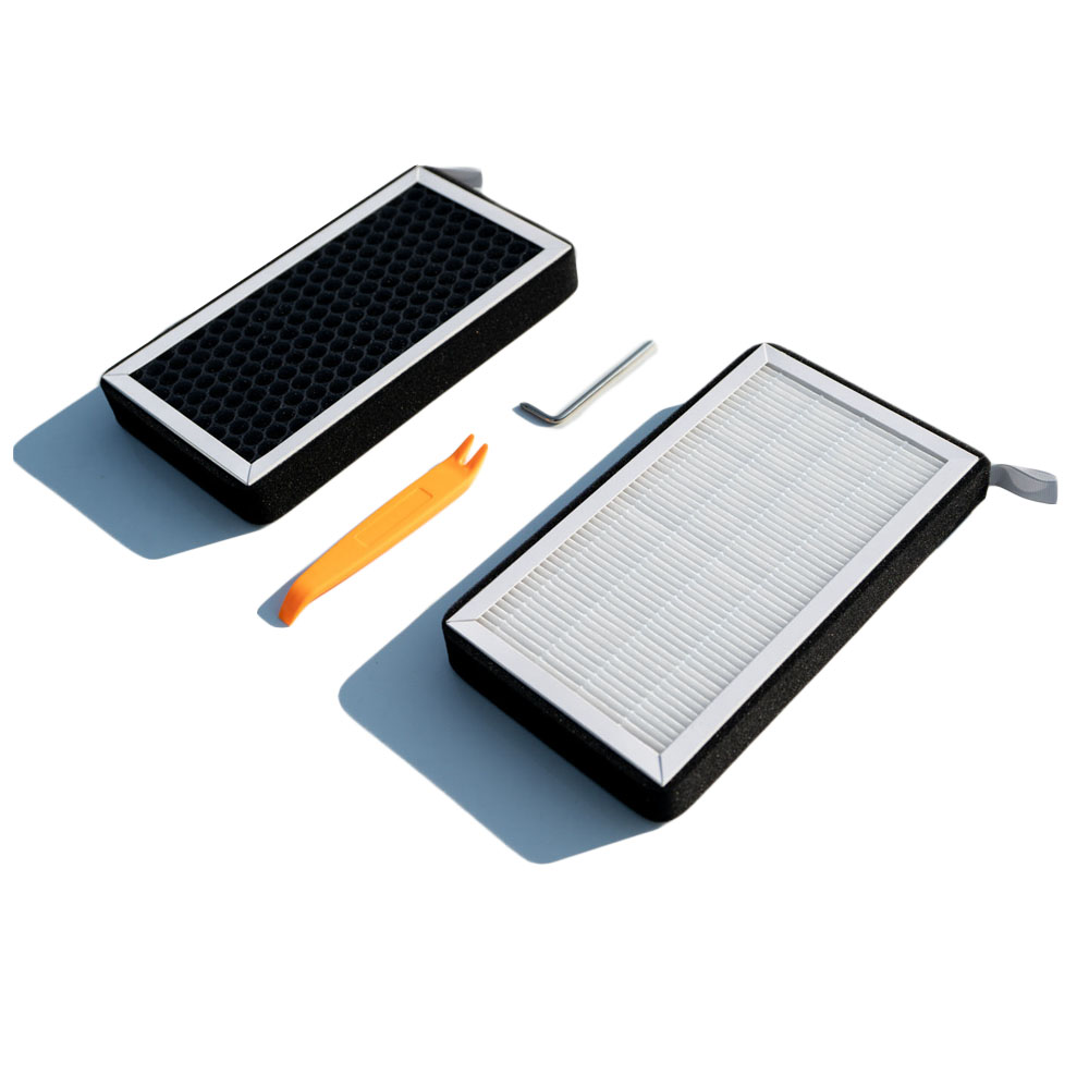 model y Tesla cabin air filter HEPA