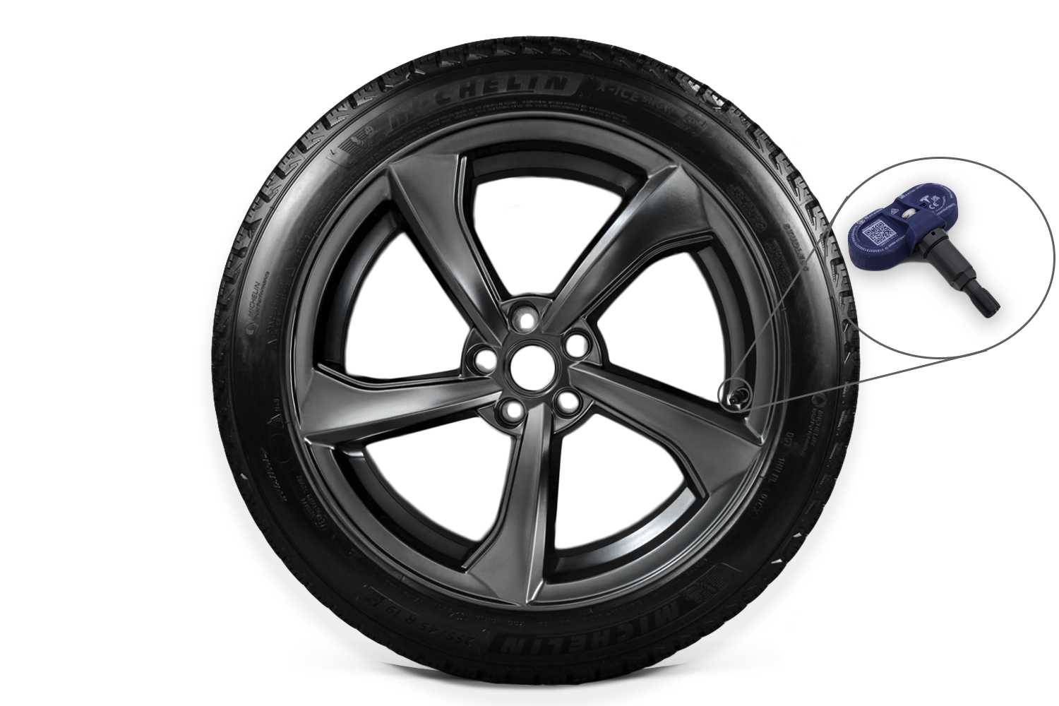 Tesla Model Y Winter for Juniper Tire Package with TPMS