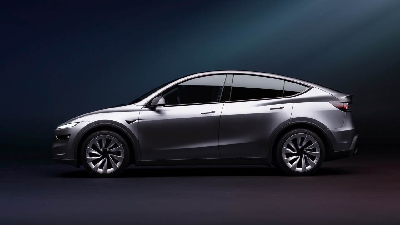 Refreshed Tesla Model Y with OEM Parts