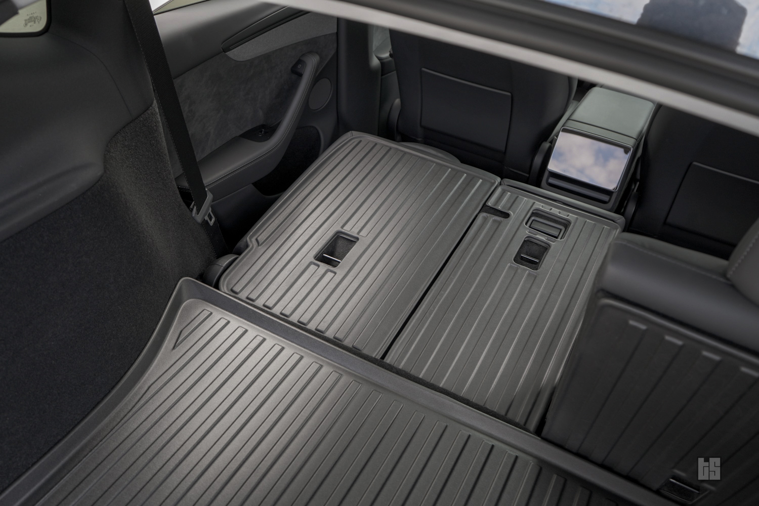 Tesla Model Y Juniper Trunk Mat. Frunk Mat and Subtrunk Mat - Cargo Mats