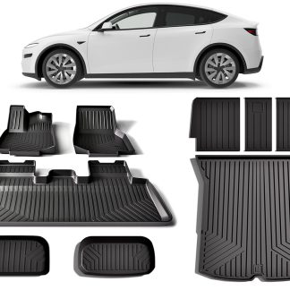 Tesla Model Y Juniper Floor Mats and Cargo Mats Bundle