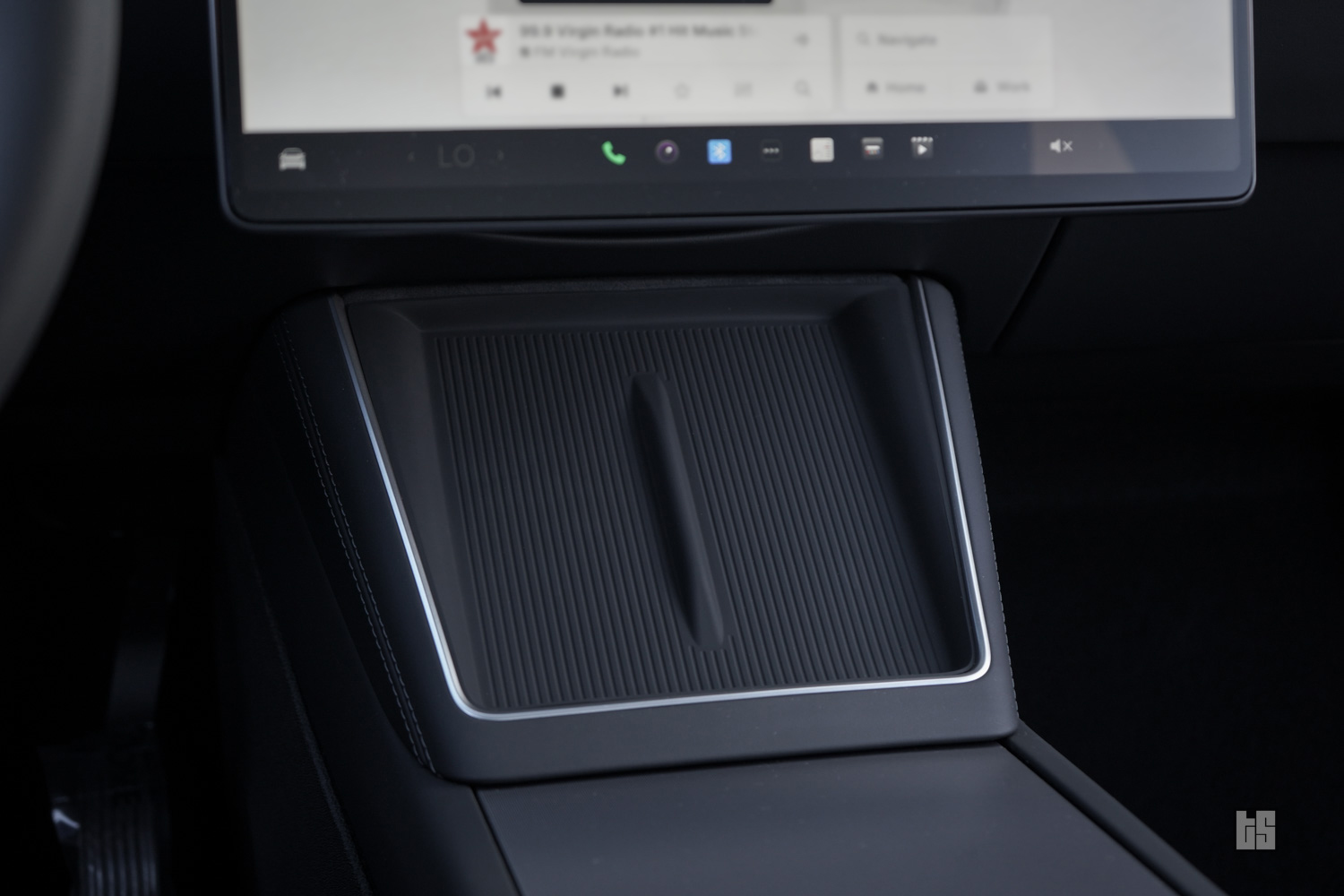 Tesla Model Y Juniper 3D Cup Holder and Wireless Charger Liners